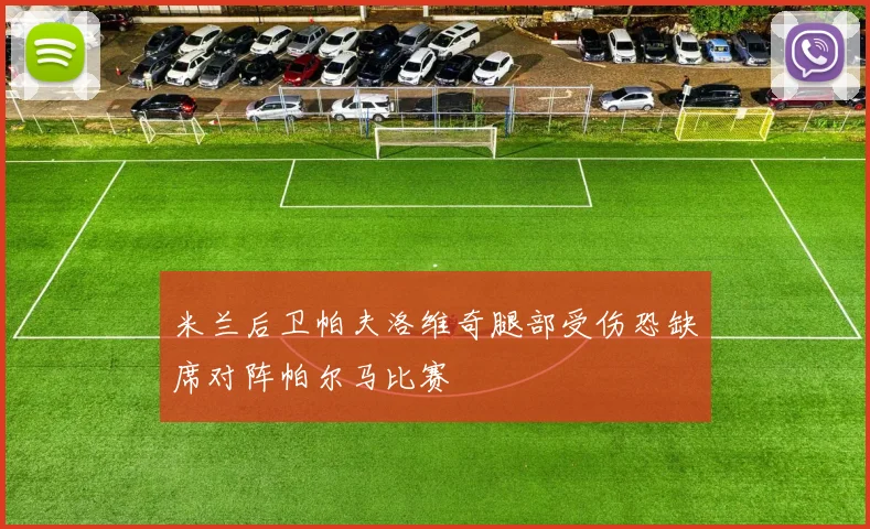 米兰后卫帕夫洛维奇腿部受伤恐缺席对阵帕尔马比赛