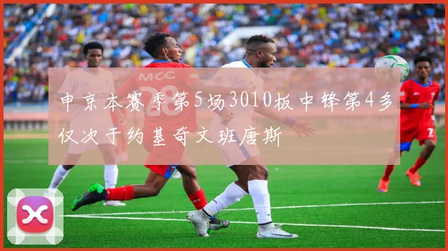申京本赛季第5场3010板中锋第4多仅次于约基奇文班唐斯